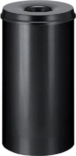 V-part Vlamdovende Prullenbak - 50L - Zwart -Huishoudelijke Schoonmaak 584x1200 6