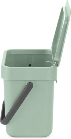 Brabantia Sort & Go Aanrecht Afvalbakje - 3 L - Jade Green 20 Brabantia Sort & Go Aanrecht Afvalbakje - 3 L - Jade Green -Huishoudelijke Schoonmaak 615x1200 2