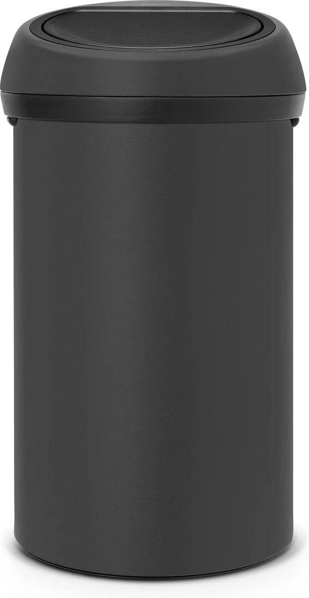 Brabantia Touch Bin Prullenbak - 60 L - Mineral Infinite Grey 3 Brabantia Touch Bin Prullenbak - 60 L - Mineral Infinite Grey
