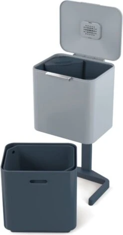 Joseph Joseph Intelligent Waste Prullenbak Totem Max - 60 L - Editions -Huishoudelijke Schoonmaak 629x1200 4