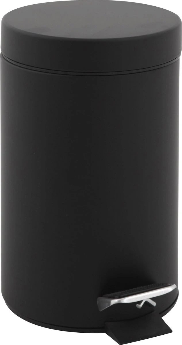 V-Part Prullenbak - 3 L - Zwart 4 V-Part Prullenbak - 3 L - Zwart - Afbeelding 2