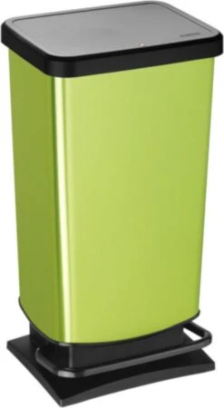 Rotho - Pedaalemmer 40L PASO Rood 8 Rotho - Pedaalemmer 40L PASO Rood -Huishoudelijke Schoonmaak 659x1200 5