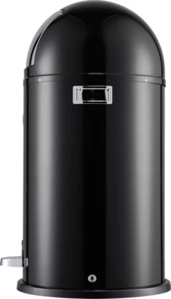 Wesco Kickboy - Prullenbak - 40 Liter Inhoud - Met Pedaal - Zwart -Huishoudelijke Schoonmaak 686x1200