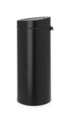 Brabantia Touch Bin Prullenbak - 30 L - Matt Black -Huishoudelijke Schoonmaak 689x1200 3
