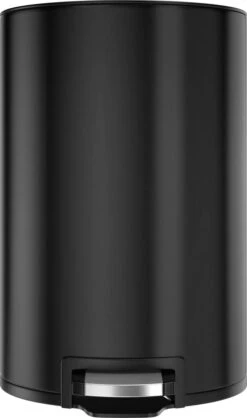 Pedaalemmer Stangvollby Kallax - 5 Liter - RVS - Zwart - Prullenbak - Toilet - Badkamer - Klein - Soft Close Deksel - Chique Design - Kleine Zwarte Pedaal Afvalemmer - Vuilnisbak Badkamer -Huishoudelijke Schoonmaak 709x1200 1