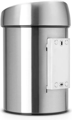 Brabantia Touch Bin Prullenbak - 3 L - Matt Steel 21 Brabantia Touch Bin Prullenbak - 3 L - Matt Steel -Huishoudelijke Schoonmaak 718x1200 4