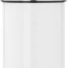 Brabantia Touch Bin Prullenbak - 3 L - White / Brilliant Steel Deksel -Huishoudelijke Schoonmaak 723x1200 5