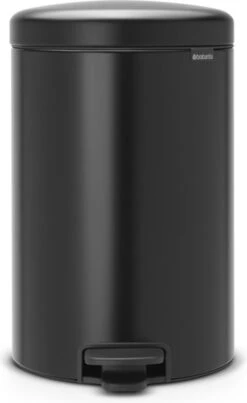 Brabantia NewIcon Prullenbak - 20 L - Matt Black -Huishoudelijke Schoonmaak 736x1200 3