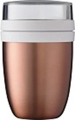 Mepal – Isoleer Lunchpot Ellipse – Houdt Je Eten 6-8 Uur Warm En 12 Uur Koud – Rose Gold – 2 Compartimenten – Soep Beker To Go – Yoghurt Beker Muesli - Thermos Lunchbox -Huishoudelijke Schoonmaak 753x1200 2