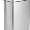 Simplehuman Touch Bar Prullenbak - RVS - 40 L - Zilver 1 Simplehuman Touch Bar Prullenbak - RVS - 40 L - Zilver -Huishoudelijke Schoonmaak 753x1200 6
