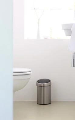 Brabantia Touch Bin Prullenbak - 3 L - Matt Steel 17 Brabantia Touch Bin Prullenbak - 3 L - Matt Steel -Huishoudelijke Schoonmaak 755x1200 5