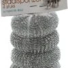 Staalsponzen 4 Delig - Pannenspons - Schuurspons - Roestvrij Staal (RVS) - Staalspons - 4 Stuks 2 Staalsponzen 4 Delig - Pannenspons - Schuurspons - Roestvrij Staal (RVS) - Staalspons - 4 Stuks -Huishoudelijke Schoonmaak 770x1200 3