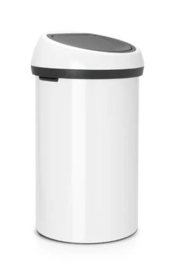 Brabantia Touch Bin Prullenbak - 60 L - White -Huishoudelijke Schoonmaak 776x1200 3