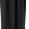 Pedaalemmer Stangvollby Kallax - 5 Liter - RVS - Zwart - Prullenbak - Toilet - Badkamer - Klein - Soft Close Deksel - Chique Design - Kleine Zwarte Pedaal Afvalemmer - Vuilnisbak Badkamer