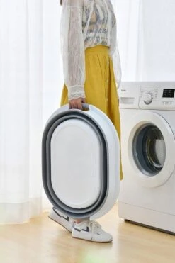 Merkloos Opvouwbare Siliconen Mand - Wasmand - Babybadje - Opbergmand - Opbergbox 25L - Ideaal Voor Camping Of Appartement 22 Merkloos Opvouwbare Siliconen Mand - Wasmand - Babybadje - Opbergmand - Opbergbox 25L - Ideaal Voor Camping Of Appartement -Huishoudelijke Schoonmaak 800x1200 11