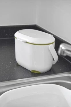 Prullenbak - Compost Caddy-GFT Afvalbakje - Losse Binnenemmer - Wit/Groen 12 Prullenbak - Compost Caddy-GFT Afvalbakje - Losse Binnenemmer - Wit/Groen -Huishoudelijke Schoonmaak 800x1200 47
