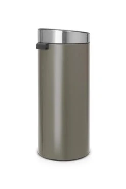 Brabantia Touch Bin Prullenbak - 30 L - Platinum / Matt Steel Fingerprint Proof Deksel -Huishoudelijke Schoonmaak 800x1200 80