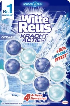 Witte Reus Kracht Actief Toiletblok - Oceaan - WC Blokjes Voordeelverpakking - 20 Stuks -Huishoudelijke Schoonmaak 801x1200 5