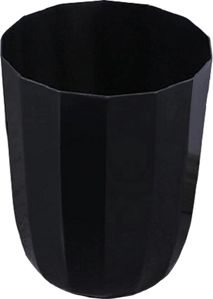 QUVIO Prullenbak Plastic / Papierbak / Papiermand / Afvalbak / Afvalemmer - Zwart 3 QUVIO Prullenbak Plastic / Papierbak / Papiermand / Afvalbak / Afvalemmer - Zwart