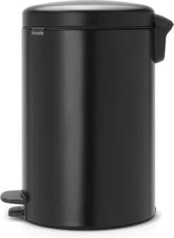 Brabantia NewIcon Prullenbak - 20 L - Matt Black -Huishoudelijke Schoonmaak 879x1200 1