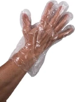 Merkloos Transparante Plastic Wegwerp Handschoenen - Maat L - 200 Stuks -Huishoudelijke Schoonmaak 882x1200 5