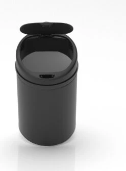 GoodVibes - Prullenbak Met Sensor - Vuilbak - Automatische Bewegingssensor - Hygiëne - 60L - Zwart -Huishoudelijke Schoonmaak 886x1200 8