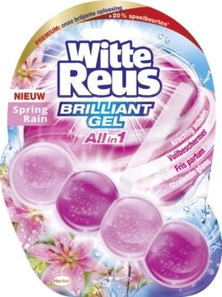 Witte Reus Brilliant Gel Allin1 Toiletblok - Spring Rain - WC Blokjes Voordeelverpakking - 11 Stuks 13 Witte Reus Brilliant Gel Allin1 Toiletblok - Spring Rain - WC Blokjes Voordeelverpakking - 11 Stuks -Huishoudelijke Schoonmaak 895x1200 3
