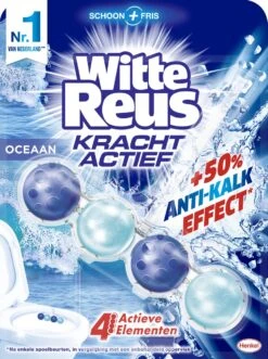 Witte Reus Kracht Actief Toiletblok - Oceaan - WC Blokjes Voordeelverpakking - 10 Stuks -Huishoudelijke Schoonmaak 896x1200 8