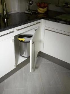 Hailo Compact-Box M Prullenbak - 15 L - Inbouwprullenbak - RVS -Huishoudelijke Schoonmaak 899x1200 32