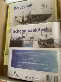 Merkloos Ramenset Raamdoeken Microvezel Glasdoeken Droogdoek Ramen Clean Dry Geel/Grijs -Huishoudelijke Schoonmaak 899x1200 49