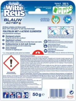 Witte Reus Blauw Actief Toiletblok - Hygiene - WC Blokjes Voordeelverpakking - 10 Stuks -Huishoudelijke Schoonmaak 900x1200 19