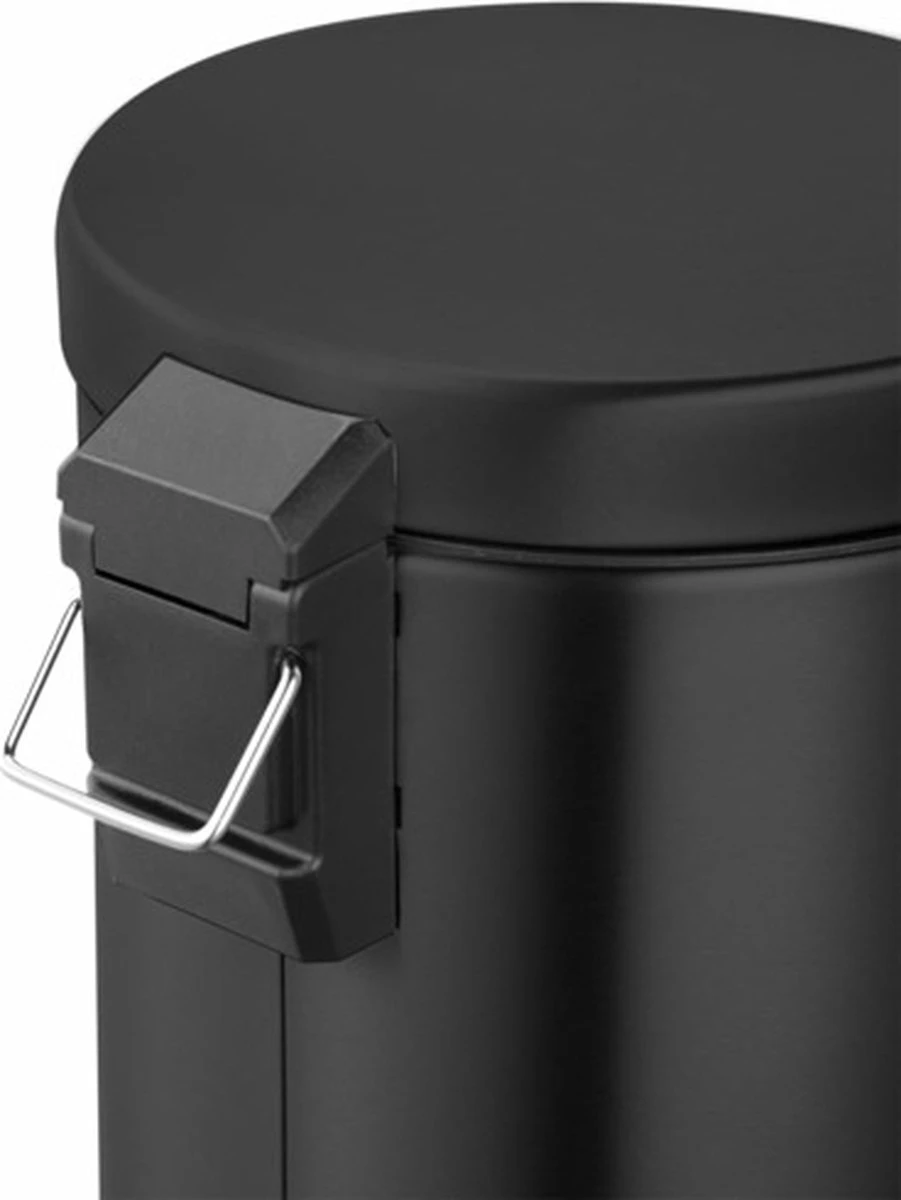 V-Part Prullenbak - 3 L - Zwart 6 V-Part Prullenbak - 3 L - Zwart - Afbeelding 4