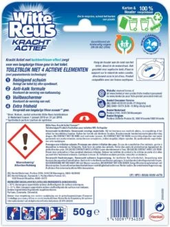 Witte Reus Kracht Actief Toiletblok - Oceaan - WC Blokjes Voordeelverpakking - 10 Stuks -Huishoudelijke Schoonmaak 901x1200 6