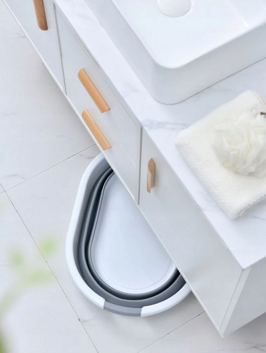 Merkloos Opvouwbare Siliconen Mand - Wasmand - Babybadje - Opbergmand - Opbergbox 25L - Ideaal Voor Camping Of Appartement 20 Merkloos Opvouwbare Siliconen Mand - Wasmand - Babybadje - Opbergmand - Opbergbox 25L - Ideaal Voor Camping Of Appartement - Afbeelding 18