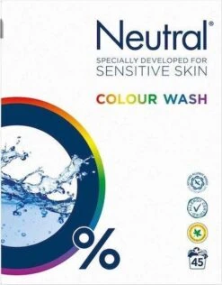 Neutral Kleur Waspoeder - 45 Wasbeurten -Huishoudelijke Schoonmaak 938x1200