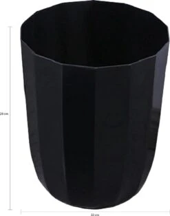 QUVIO Prullenbak Plastic / Papierbak / Papiermand / Afvalbak / Afvalemmer - Zwart 9 QUVIO Prullenbak Plastic / Papierbak / Papiermand / Afvalbak / Afvalemmer - Zwart -Huishoudelijke Schoonmaak 943x1200 6