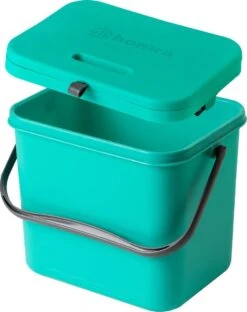 Homra Wall-up Prullenbak | Inbouwprullenbak Ophangbaar Met Plakstrip | GFT Vuilbak | Werkblak Afvalbak | Draagbare Vuilnisemmer | 8L Inhoud | Groen 32 Homra Wall-up Prullenbak | Inbouwprullenbak Ophangbaar Met Plakstrip | GFT Vuilbak | Werkblak Afvalbak | Draagbare Vuilnisemmer | 8L Inhoud | Groen -Huishoudelijke Schoonmaak 951x1200 4