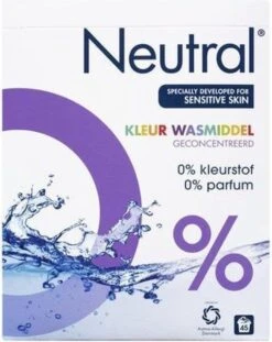 Neutral 0% Kleur Parfumvrij Waspoeder - 18 Wasbeurten - 1,188 Kg - Wasmiddel 37 Neutral 0% Kleur Parfumvrij Waspoeder - 18 Wasbeurten - 1,188 Kg - Wasmiddel -Huishoudelijke Schoonmaak 952x1200