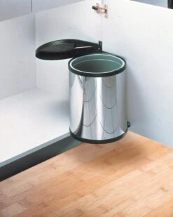 Hailo Compact-Box M Prullenbak - 15 L - Inbouwprullenbak - RVS -Huishoudelijke Schoonmaak 959x1200 7