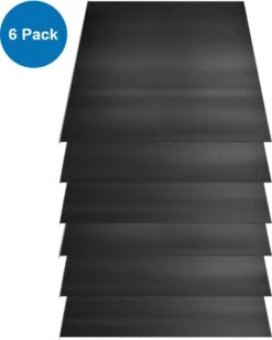 MMOBIEL 6 Pack Microfiber Reinigingsdoeken Wasbaar - 18 X 15cm - Zwart -Huishoudelijke Schoonmaak 960x1200 18