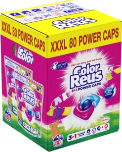 Color Reus Power Caps Wascapsules – Wasmiddel Capsules – Voordeelverpakking – 2x40 Wasbeurten 13 Color Reus Power Caps Wascapsules – Wasmiddel Capsules – Voordeelverpakking – 2x40 Wasbeurten -Huishoudelijke Schoonmaak 966x1200