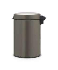 Brabantia NewIcon Wandafvalemmer - 3 L - Platinum -Huishoudelijke Schoonmaak 990x1200 10