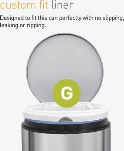 Simplehuman Pocket Liner (G) Afvalzak - 30 L - 3x20 Stuks - Wit -Huishoudelijke Schoonmaak 990x1200 6