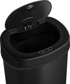 Homra FONIX Sensor Prullenbak Zwart 50 Liter - Automatische Soft Close Deksel - 50L - Zwarte Afvalemmer - Infrarood Sensor - Vuilnisbak Met Elektrische Deksel - Sensorbediening - Vingerafdrukvrij - Vuilafstotend - Zwarte Keuken En Kantoor Vuilbak -Huishoudelijke Schoonmaak 996x1200 9